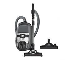 Miele Blizzard CX1 PowerLine Aspirapolvere senza sacchetto con bocchetta da pavimento EcoTeq Plus, bocchetta per pavimento AirTeq, filtro Hygiene Lifetime e ampio, Grigio grafite, cavo 6,5 m