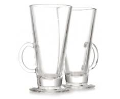 Eddingtons - Servizio da 2 Bicchieri Alti da Latte Macchiato