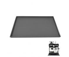 Tappetino per macchina da caffè in silicone, 48 x 30 cm, antiscivolo, tappetino in silicone per macchina da caffè, tappetino antiscivolo per macchina da caffè, accessori barista