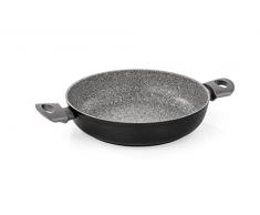 Barazzoni Dolomitica Plus Tegame, Alluminio, Grigio, 28 cm