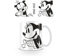 Pyramid International Minnie Mouse (B & W) Ufficiale inscatolato Tazza da tÃ¨/caffÃ¨ in Ceramica, Multicolore, 311,8Â gram/315Â ml, Unica