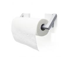 Balvi Porta Rotolo da Cucina Magneto Colore Bianco / Grigio portarotolo Magnetico Plastica