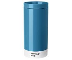 Copenhagen design Pantone To Go, Stainless Steel Travel Mug/Thermo Cup, 430 ml, Blue 2150 C, Acciaio Inossidabile, 1 unità (Confezione da 1)