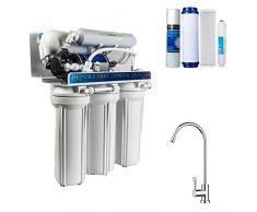 DC Solution | Depuratore Acqua Osmosi Inversa 400 Galloni | DC-RO4005 Purificatore domestico filtro acqua potabile dal rubinetto di casa