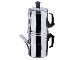ILSA Caffettiera Napoletana Diamante, Alluminio, Tazze 1-2, cl 15