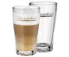 WMF 954142040 Barista Latte Macchiato set da 2 Bicchieri, Modelli Assortiti