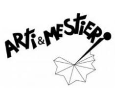 Arti e Mestieri Vassoio in metallo Origami Bianco