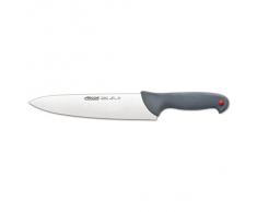 Arcos Serie Colour Proof - Coltello da Chef Coltello da Cucina - Lama Acciaio Inossidabile Nitrum 250 mm - Manico Polipropilene Coperto da Elastomer Colore Nero