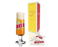 Ritzenhoff Beer Glass Design By Angela Schiewer tazzina e piattino 2015 Multicolor
