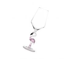 Kichvoe Bicchieri Cocktail Fenicottero Calice Martini Coppa Vino Fenicottero 500 Ml Per Decorazione Festa Tropicale Estiva Luau Hawaiana