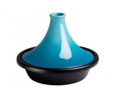 Le Creuset Tajine in Ghisa e Pietra, Blu, 27 cm