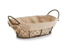 Zeller 18090 cestino per pane Country Style con manici