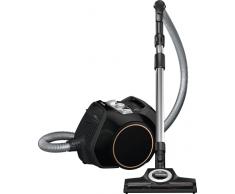 Miele Boost CX1 Cat and Dog - Aspirapolvere a Traino senza Sacco con Filo, 890 W, Potente, Compatto e Agile con Tecnologia Vortex, TurboBrush per Peli di Animali e Filtro HEPA AirClean, Nero e Rosa