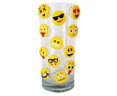 Bicchiere da Vino Marcatore Segnabicchieri Vino in Silicone Emoji Ventosa per Feste,12 Pezzo, Riutilizzabile