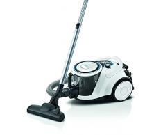Bosch Hausgeräte Serie 6 BGC41LSIL, Aspirapolvere Senza Sacchetto, Bianco