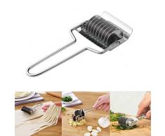 Tagliaverdure, Accessori da Cucina Gadget Acciaio Inossidabile Cipolla Affettatrice Affettatrice Aglio Prezzemolo Coltello Strumento di Cottura, Particolarmente Pratico
