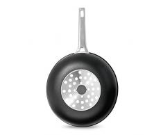 Valira 4648/25 Wok, Acciaio, 30cm