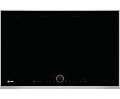 Neff piano cottura a induzione 80cm 4 fuochi 7400w nero t68tl6un2