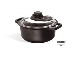 Risolì Casseruola Con Coperchio Induction Antracite 20 cm