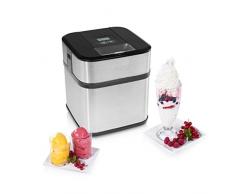 Princess Gelatiera 282605 Macchina per Il Gelato, 12 W, Acciaio Inossidabile