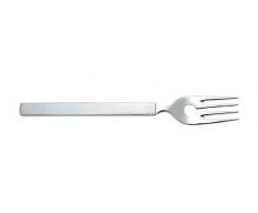 Alessi 4180/17 Dry Forchetta da Pesce in Acciaio Lucido con Manico Satinato, Set da 6