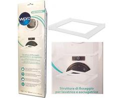 Wpro - Kit Accatastamento universale per lavatrice e asciugatrice. Struttura di fissaggio per sovrapposizione
