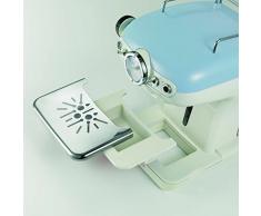 Ariete 1389 Caffè Espresso Vintage - Macchina per caffè Espresso per polvere o cialda ESE, in colore Celeste pastello