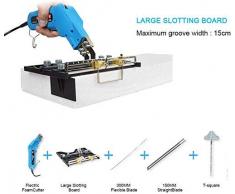 S SMAUTOP Schiuma Coltello elettrico elettrico 220V 150W Kit di utensili per spugne in polistirolo con lame e accessori tenuti in mano (Certificazione CE)