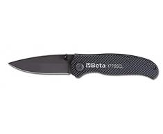 Beta 1778SCL Coltello a serramanico con finitura soft carbon look lama in acciaio temprato • in astuccio