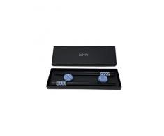 Soypi - Bacchette Cinese in Legno - Bacchette giapponesi - Stoviglie per sushi - Bacchette (Ocean Blue)