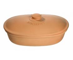 Römertopf 81005 Pentola ovale per pane, in terracotta