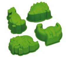 Kitchen Craft Lets Make - Formine per dolci a forma di dinosauri, in silicone