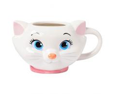Silver Buffalo Disney Aristocats Marie Face - Tazza in ceramica scolpita in 3D, 567 g