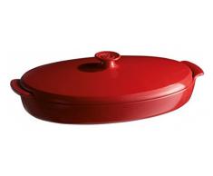 Emile Henry-Piatto per cuocere Il Pesce, Bordeaux, 41 x 24 x 10,5 cm