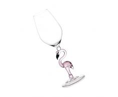 Kichvoe Bicchieri Cocktail Fenicottero Calice Martini Coppa Vino Fenicottero 330 Ml Per Decorazione Festa Tropicale Estiva Luau Hawaiana