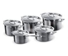 Le Creuset Set 5 Pentole, Acciaio Inossidabile 3 Strati
