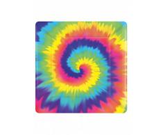 Amscan Lotto 8 Piatti di Carta Design Groovy di 60 25 cm