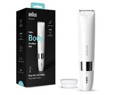 Braun Face Spa, Rasoio Elettrico Unisex, Rifinitore, Ideale per la zona Bikini, Idea Regalo, BS1000 Bianco