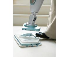 BLACK+DECKER FSM1616-QS Lavapavimenti Steam-Mop con Minitesta Triangolare Lift&Reach, 1600 W, Serbatoio Estraibile, 2.7 Kg, Bianco
