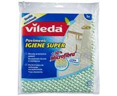 Vileda Igiene Super Panno Pavimenti, 30% Microfibra