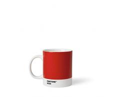 Copenhagen design Pantone Mug, Coffee/Tea Cup, fine China (Ceramic), 375 ml, Red, 2035 C, Porcellana, One Size