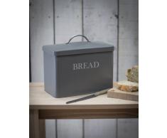 Garden Trading - Contenitore porta pane, in latta, colore: antracite