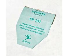 6 SACCHETTI IN CARTA ORIGINALE PER FOLLETTO VK 130 131 ASPIRAPOLVERE VORWERK