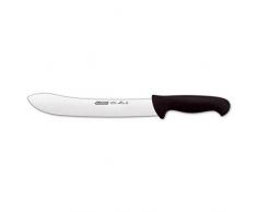 Arcos Serie 2900 - Coltello Scannare Coltello Macellaio Coltello Bistecca - Lama Acciaio Inossidabile Nitrum 250 mm - Manico Polipropilene Colore Nero