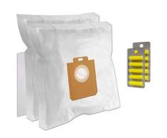 PakTrade 10 Sacchetti (Microfibra) + 10 Profumi + 1 Filtro per Aspirapolvere AEG-ELECTROLUX Essensio AEO 5410