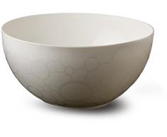 Giostyle Insalatiera in PP 100% Riciclabile,L, Bianca