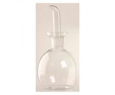 Classe Italy Oliera salvagoccia Redonda Dosatore Olio e Aceto, 125 milliliters, Vetro Borosilicato-Senza Piombo, Cadmio ne BPA
