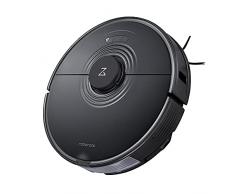 roborock S7 Robot Aspirapolvere Automatico e Lavapavimenti, Mop Scrubs Smart Navigation Sweeps, 2500 Pa Very Powerful Suction, Sonic Cleaning, Automatic Lifting Mop(Nero)