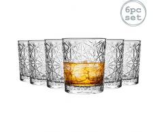 Bormioli Rocco 1344730 Confezione 6 Bicchieri Vetro Lounge Acqua Cl 30