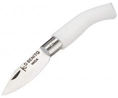 Fiori Cortés-Coltello Tascabile in Acciaio Inox, Punta 70.